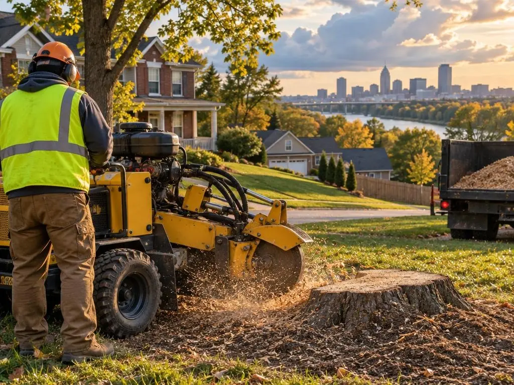 Stump Grinding in Des Moines, IA